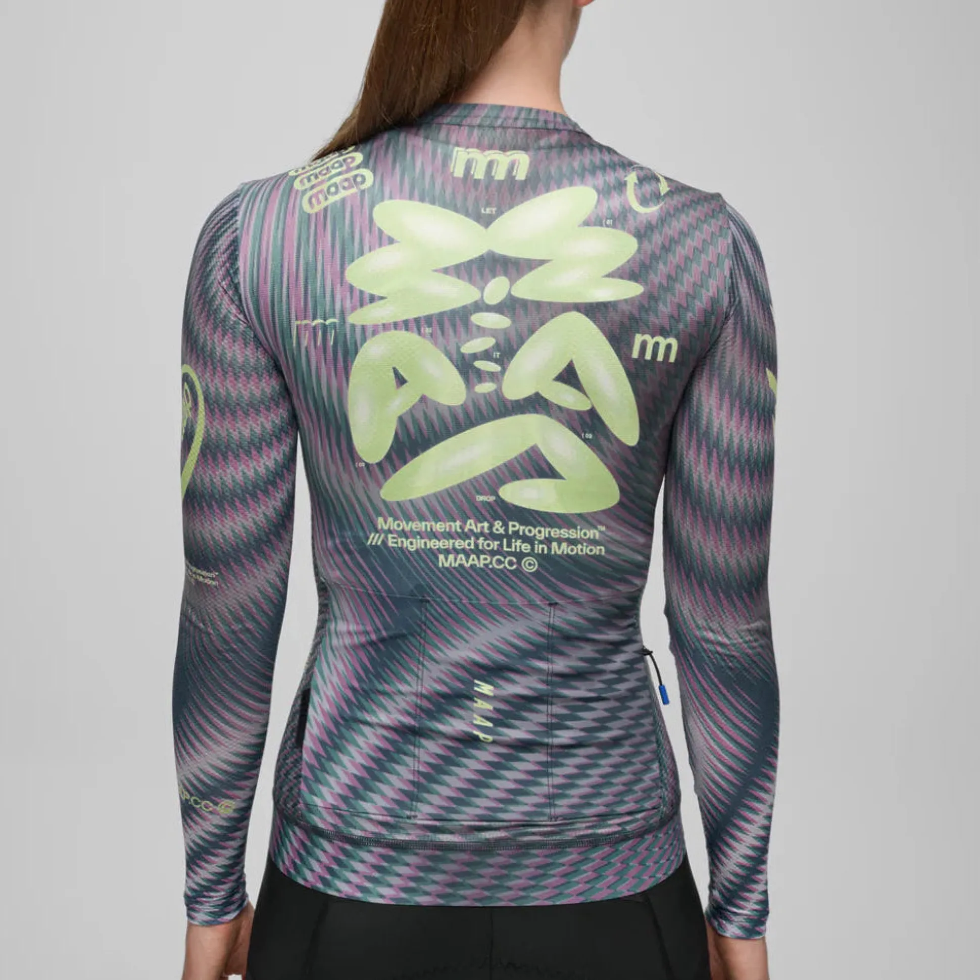 Maglia donna maniche lunghe Maap Spectrum Pro Air 3.0 - Multicolore