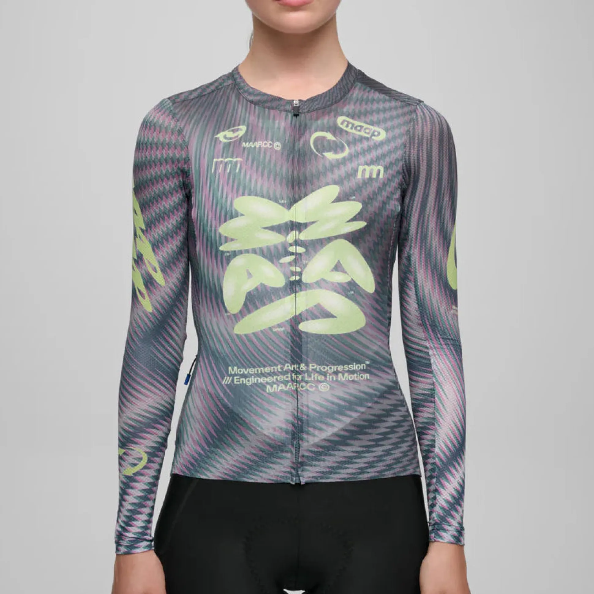 Maglia donna maniche lunghe Maap Spectrum Pro Air 3.0 - Multicolore