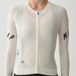 Maglia donna maniche lunghe Maap Aeon - Bianco