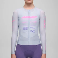 Maglia donna maniche lunghe Maap Beta Pro Aero - Azzurro