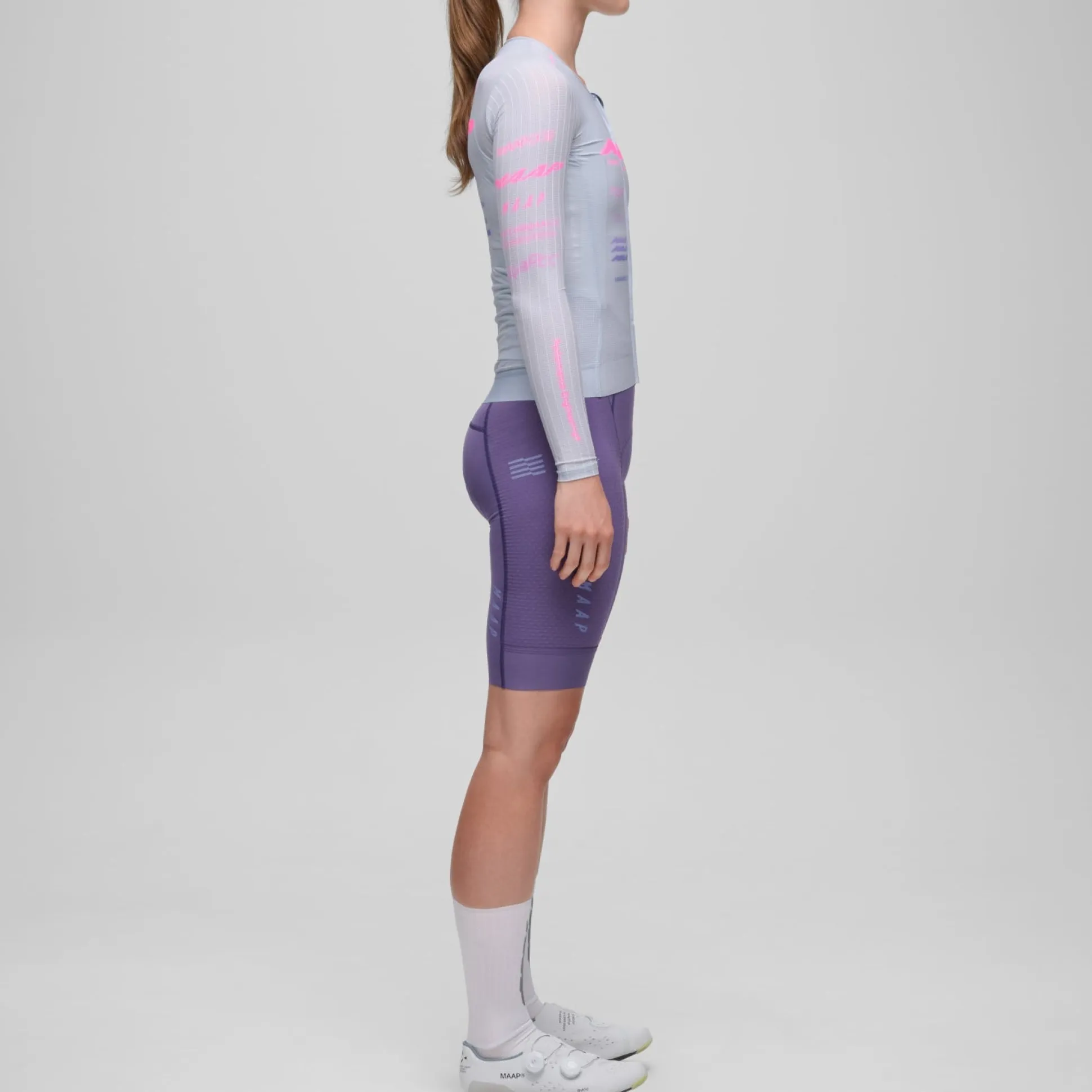 Maglia donna maniche lunghe Maap Beta Pro Aero - Azzurro