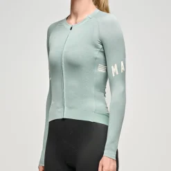 Maglia donna maniche lunghe Maap Aeon - Verde