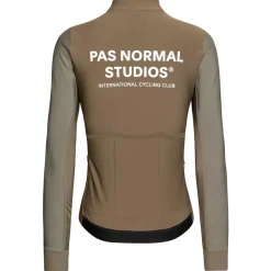 Maglia donna maniche lunghe Pas Normal Studios Mechanism Thermal - Marrone