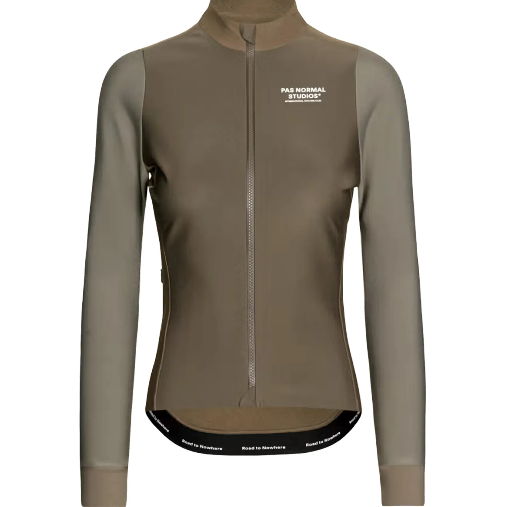 Maglia donna maniche lunghe Pas Normal Studios Mechanism Thermal - Marrone