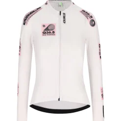 Maglia donna maniche lunghe Q36.5 Gregarius Hybrid Light Retrofuture - Bianco