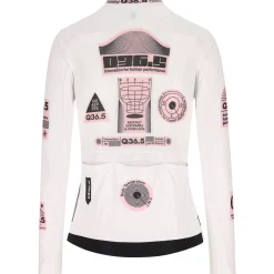 Maglia donna maniche lunghe Q36.5 Gregarius Hybrid Light Retrofuture - Bianco