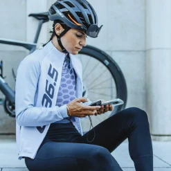 Maglia donna maniche lunghe Q36.5 R2 Signature - Bianco