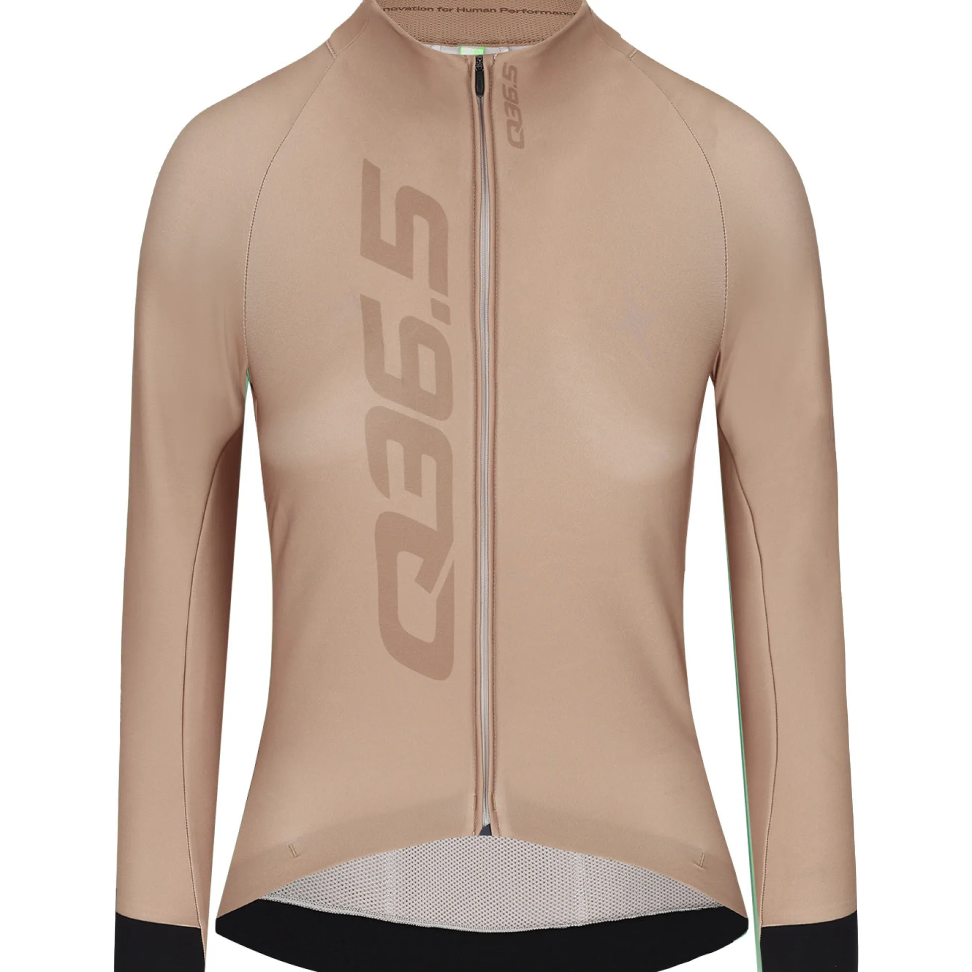 Maglia donna maniche lunghe Q36.5 R2 Signature - Marrone
