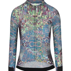 Maglia donna maniche lunghe Q36.5 Gregarius Hybrid Thermomap - Verde