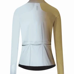 Maglia donna maniche lunghe Q36.5 Gregarius Hybrid Big Fade - Verde