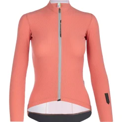 Maglia donna maniche lunghe Q36.5 Pinstripe X - Rosa