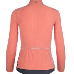 Maglia donna maniche lunghe Q36.5 Pinstripe X - Rosa