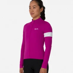 Maglia donna maniche lunghe Rapha Core - Viola