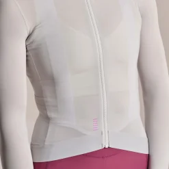 Maglia donna maniche lunghe Rapha Pro Team Lightweight 3 - Grigio chiaro