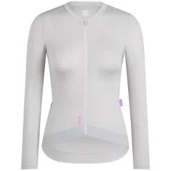 Maglia donna maniche lunghe Rapha Pro Team Lightweight 3 - Grigio chiaro