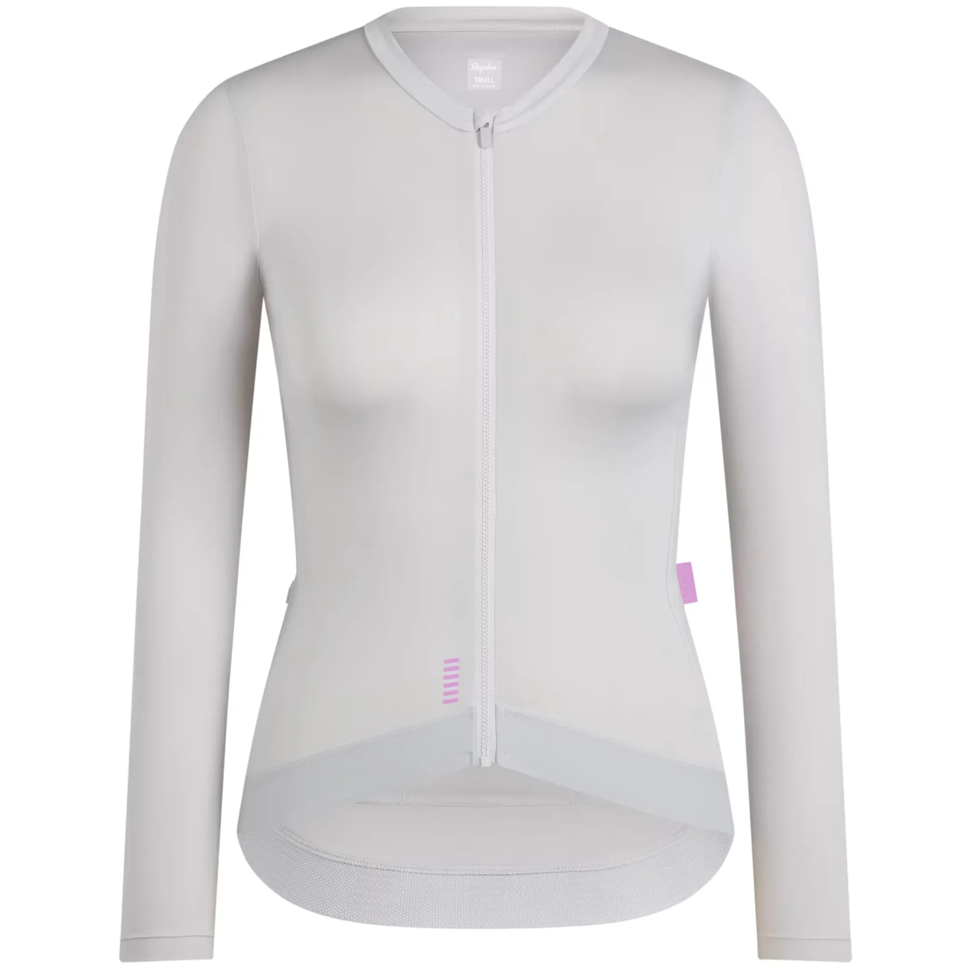 Maglia donna maniche lunghe Rapha Pro Team Lightweight 3 - Grigio chiaro