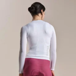 Maglia donna maniche lunghe Rapha Pro Team Lightweight 3 - Bianco