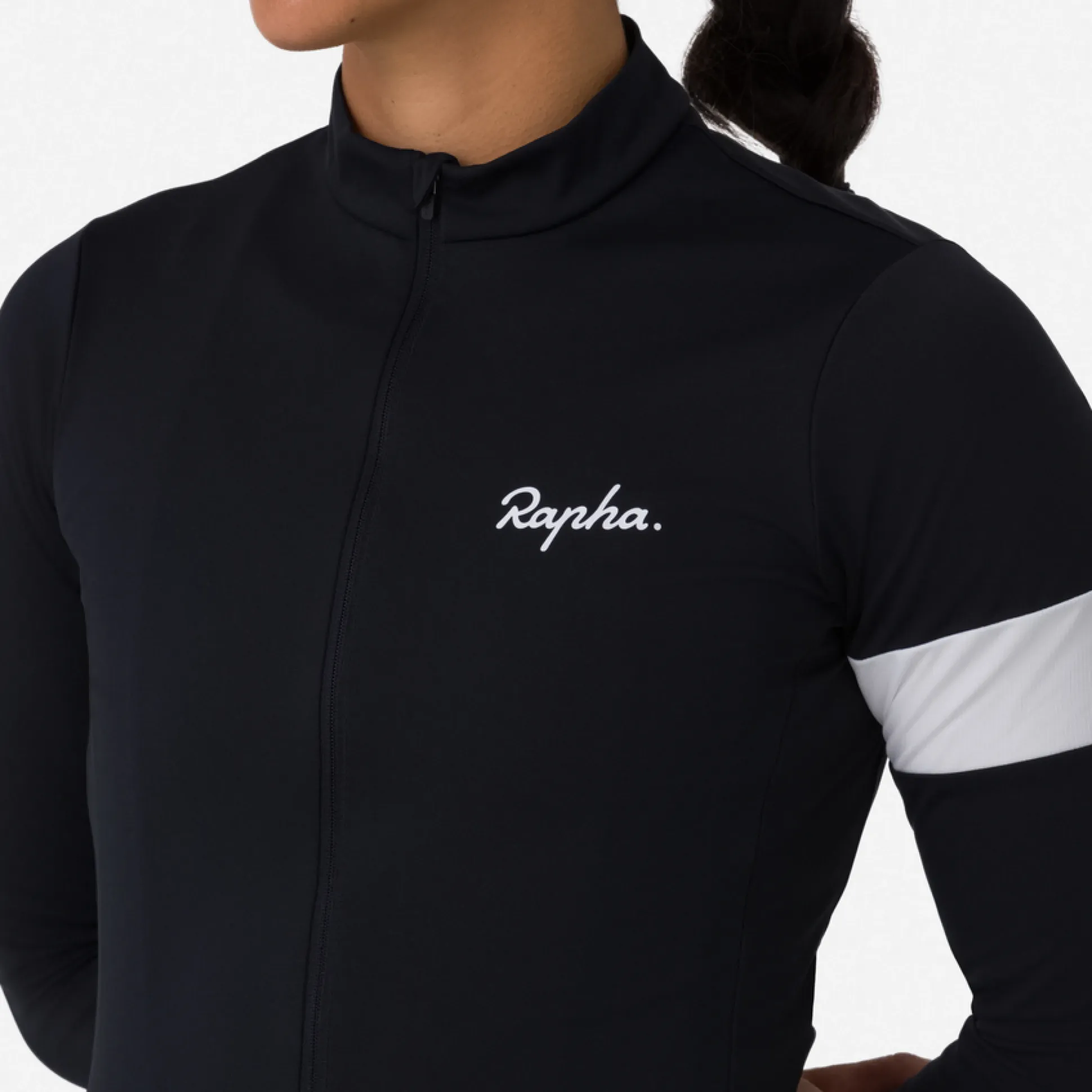 Maglia donna maniche lunghe Rapha Core - Nero
