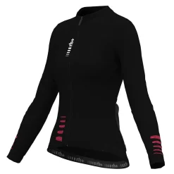 Maglia donna maniche lunghe Rh+ Aries - Nero