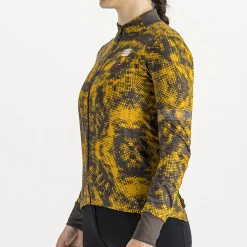 Maglia donna maniche lunghe Sportful Escape Supergiara Thermal - Giallo