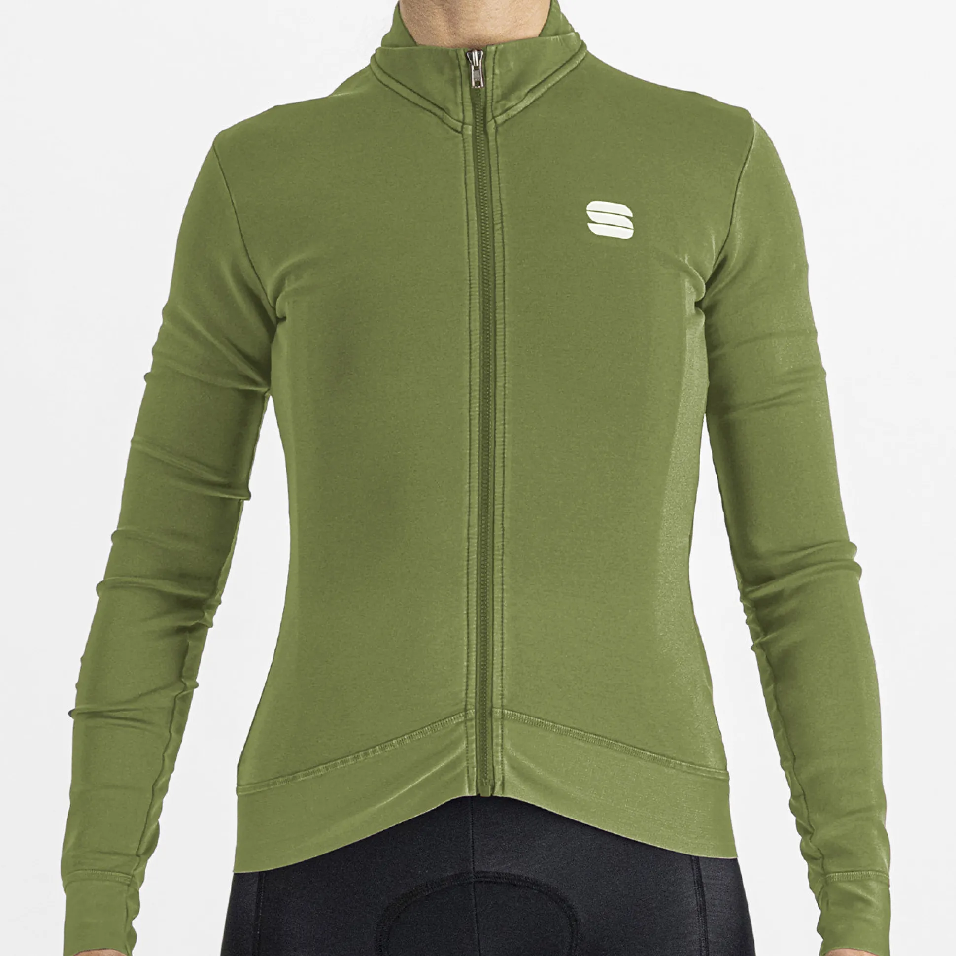 Maglia donna maniche lunghe Sportful Monocrome - Verde chiaro