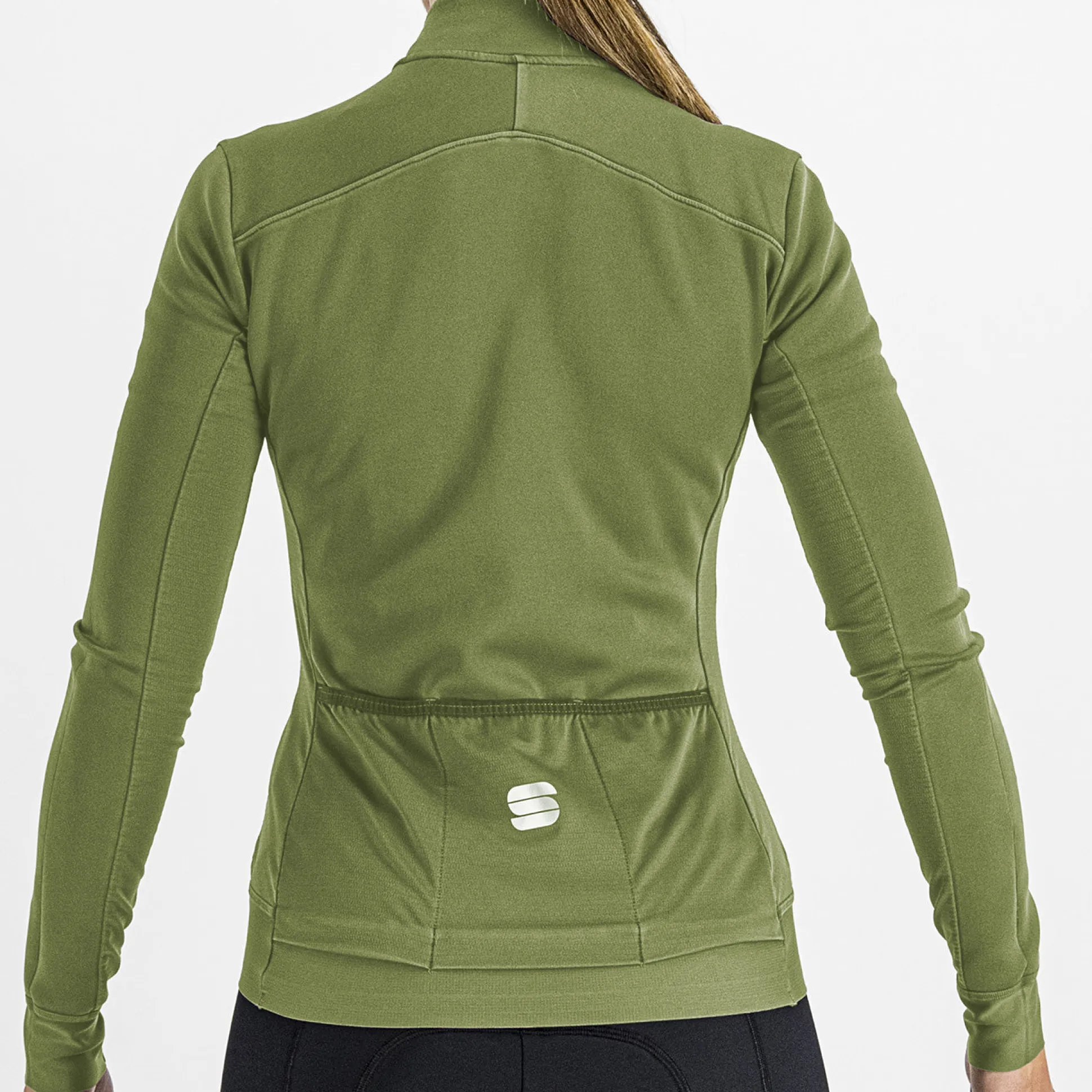 Maglia donna maniche lunghe Sportful Monocrome - Verde chiaro