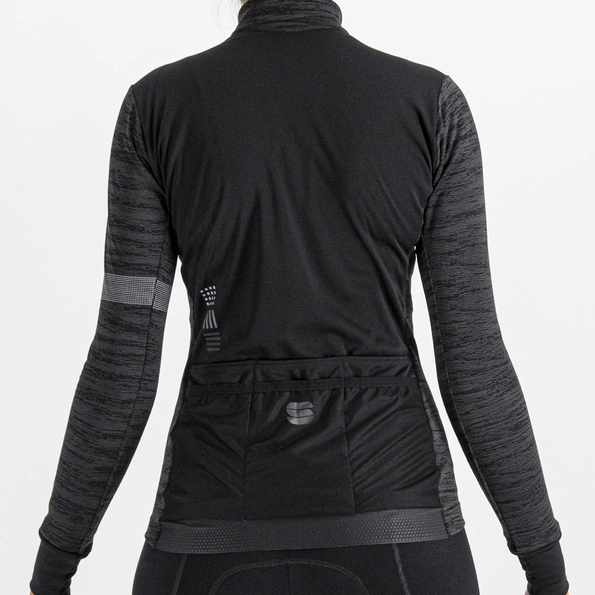 Maglia donna maniche lunghe Sportful Supergiara Thermal - Nero