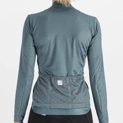 Maglia donna maniche lunghe Sportful Checkmate - Blu