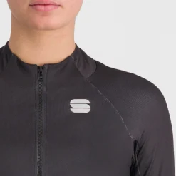 Maglia donna maniche lunghe Sportful Matchy - Nero