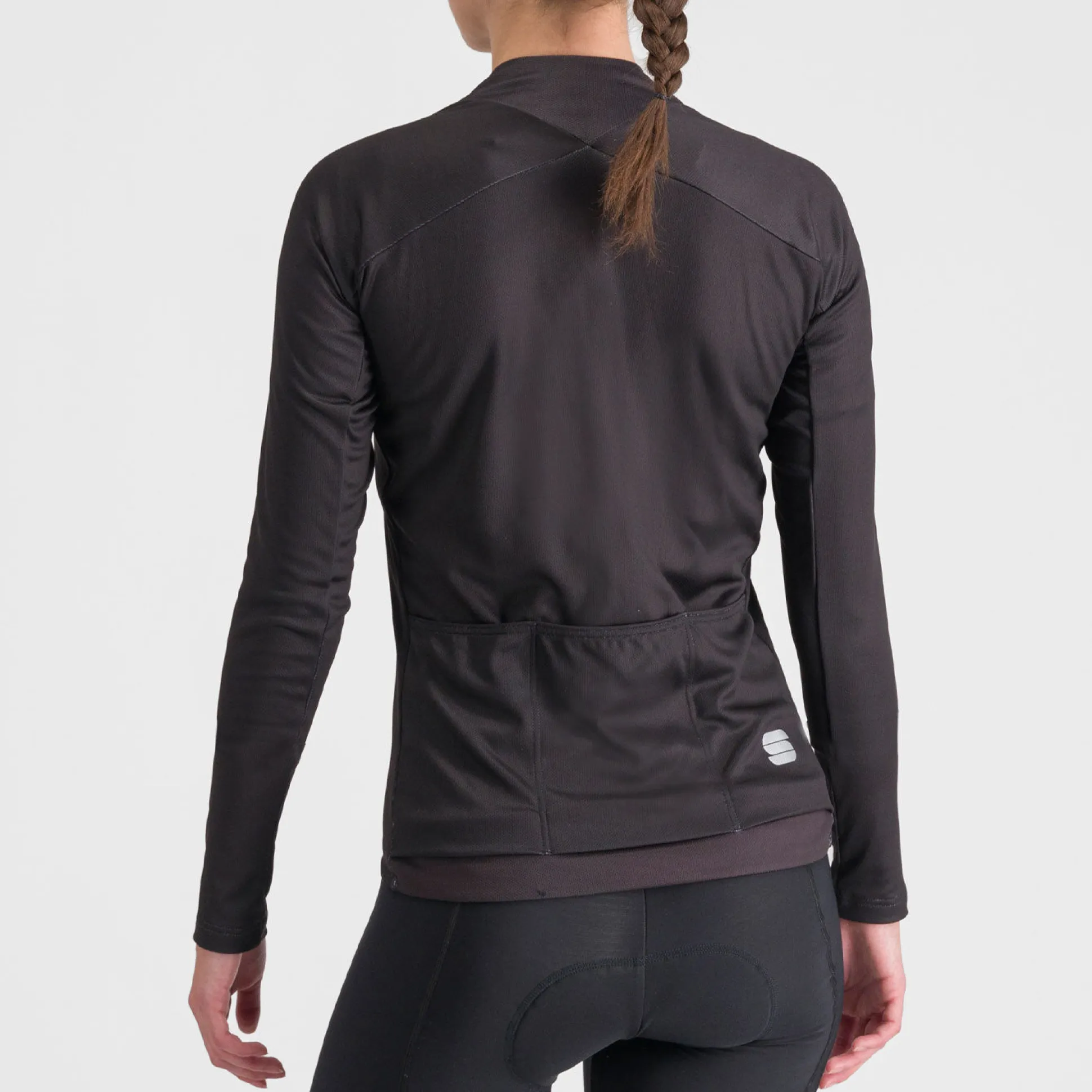 Maglia donna maniche lunghe Sportful Matchy - Nero