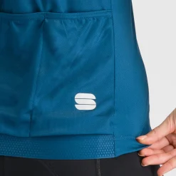 Maglia donna maniche lunghe Sportful Supergiara - Blu