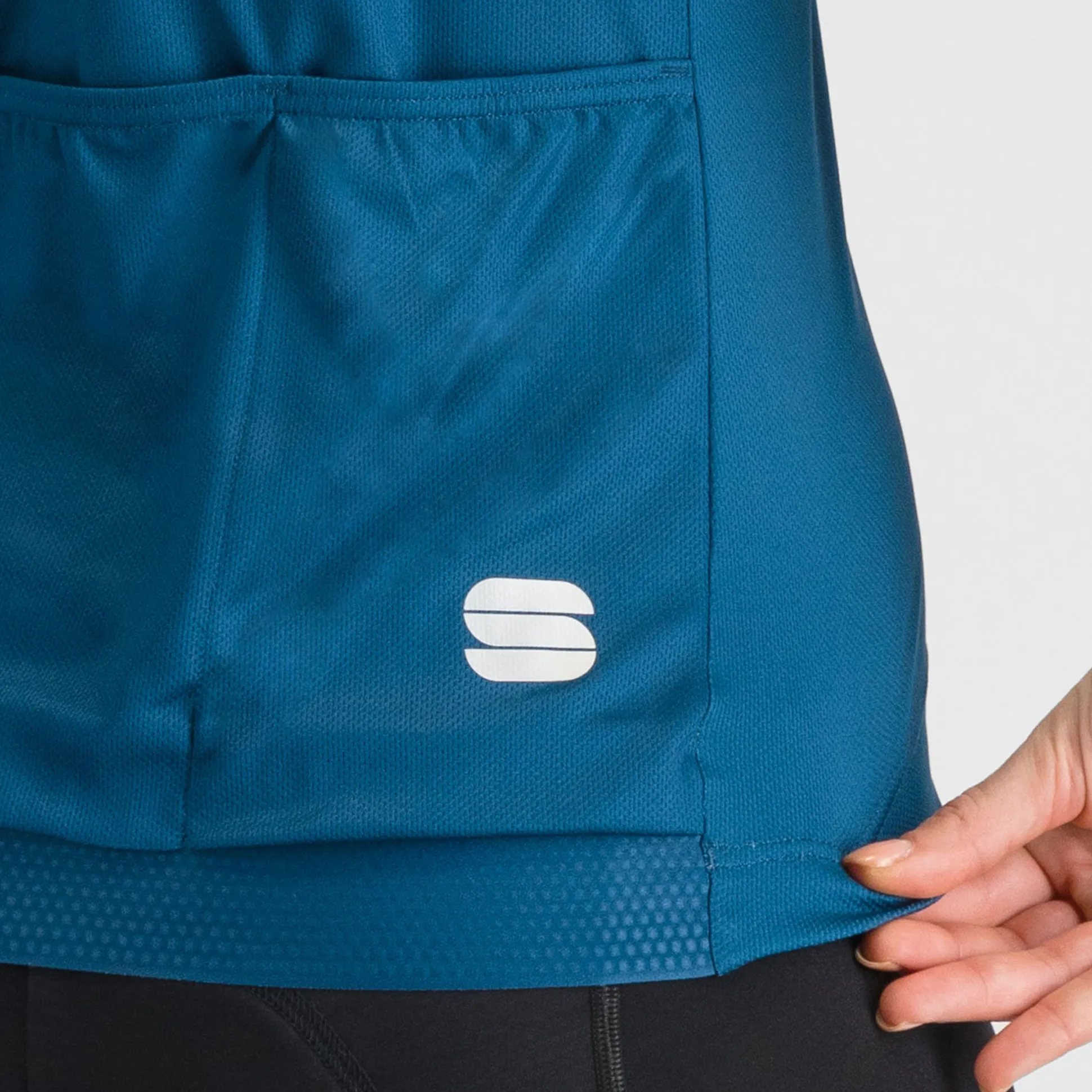 Maglia donna maniche lunghe Sportful Supergiara - Blu