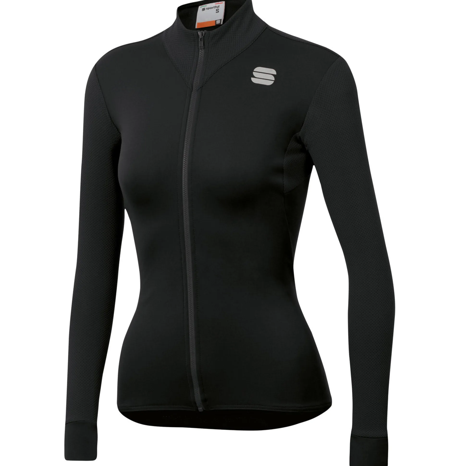Maglia donna maniche lunghe Sportful Kelly - Nero