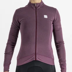 Maglia donna maniche lunghe Sportful Monocrom - Viola