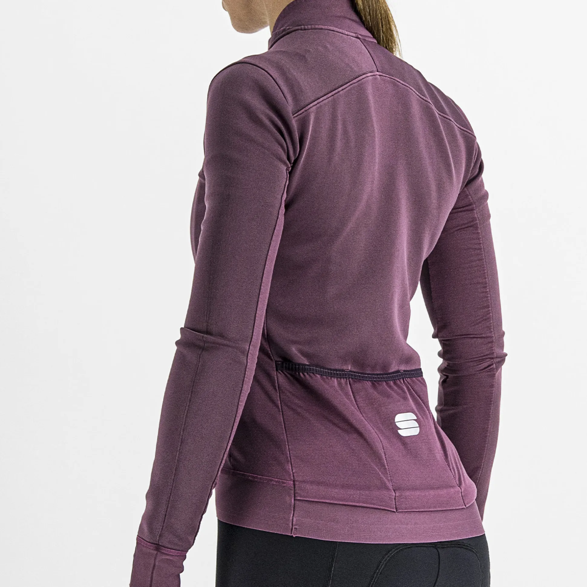Maglia donna maniche lunghe Sportful Monocrom - Viola
