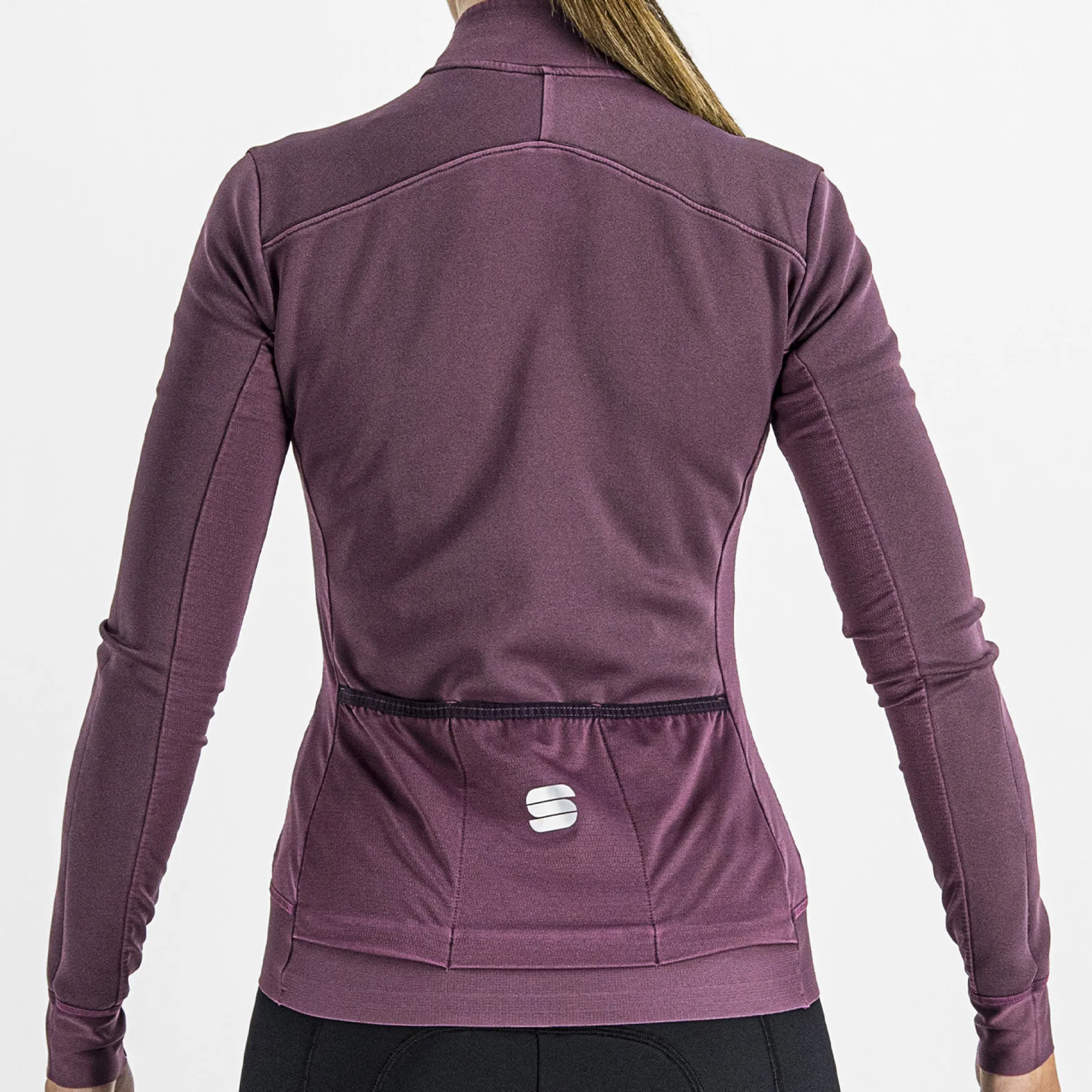 Maglia donna maniche lunghe Sportful Monocrom - Viola