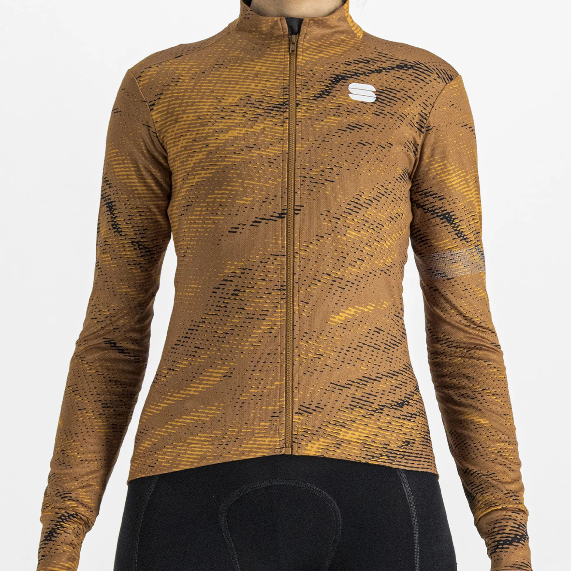 Maglia donna maniche lunghe Sportful Cliff Supergiara - Oro