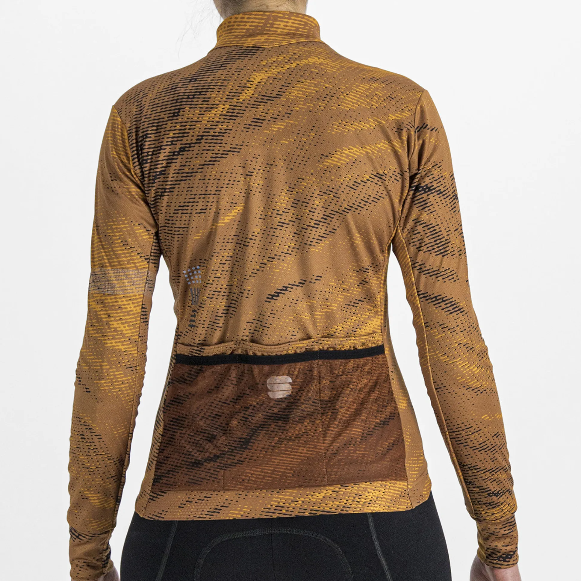 Maglia donna maniche lunghe Sportful Cliff Supergiara - Oro