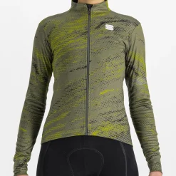 Maglia donna maniche lunghe Sportful Cliff Supergiara - Verde