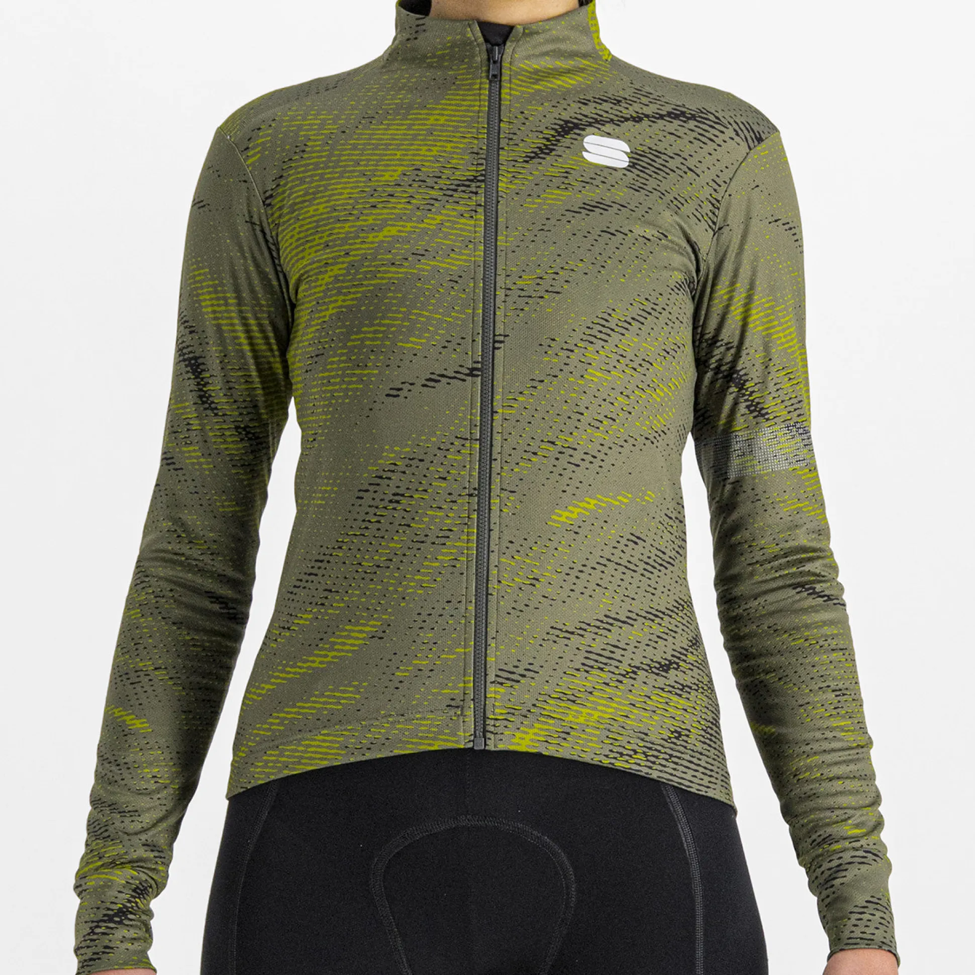 Maglia donna maniche lunghe Sportful Cliff Supergiara - Verde