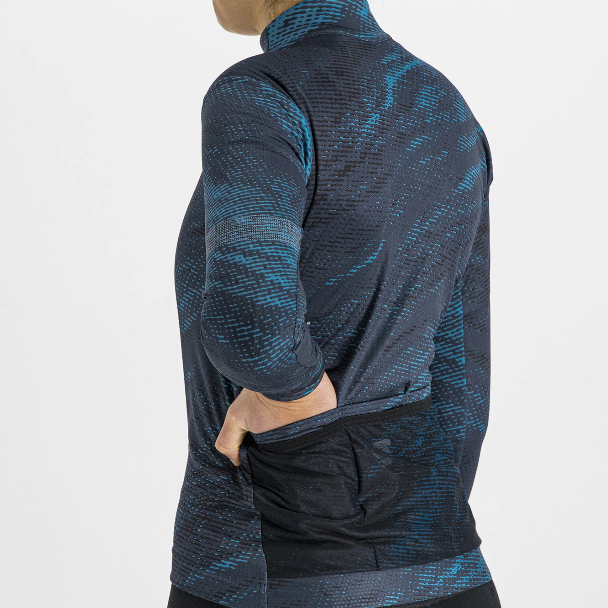 Maglia donna maniche lunghe Sportful Cliff Supergiara - Blu