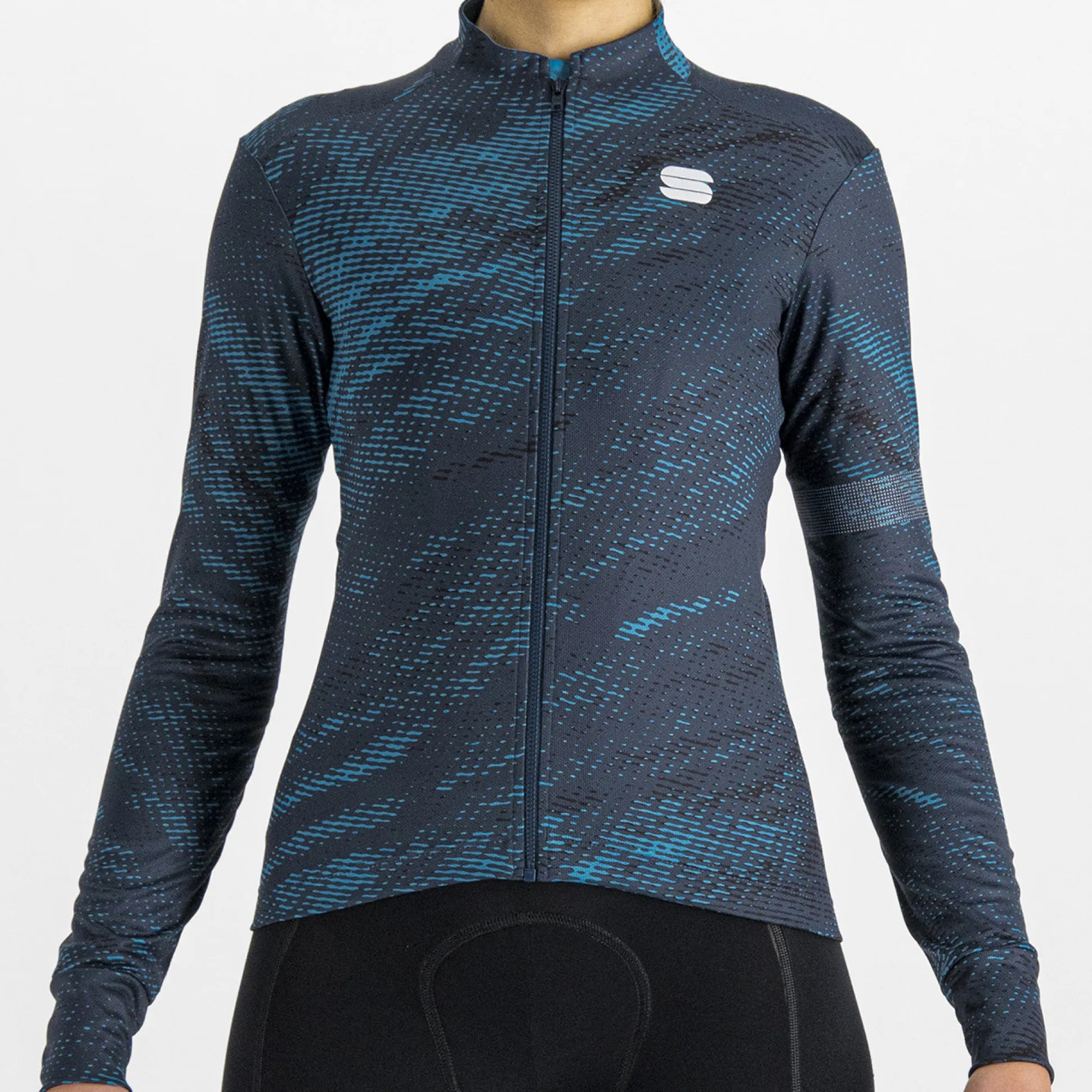 Maglia donna maniche lunghe Sportful Cliff Supergiara - Blu