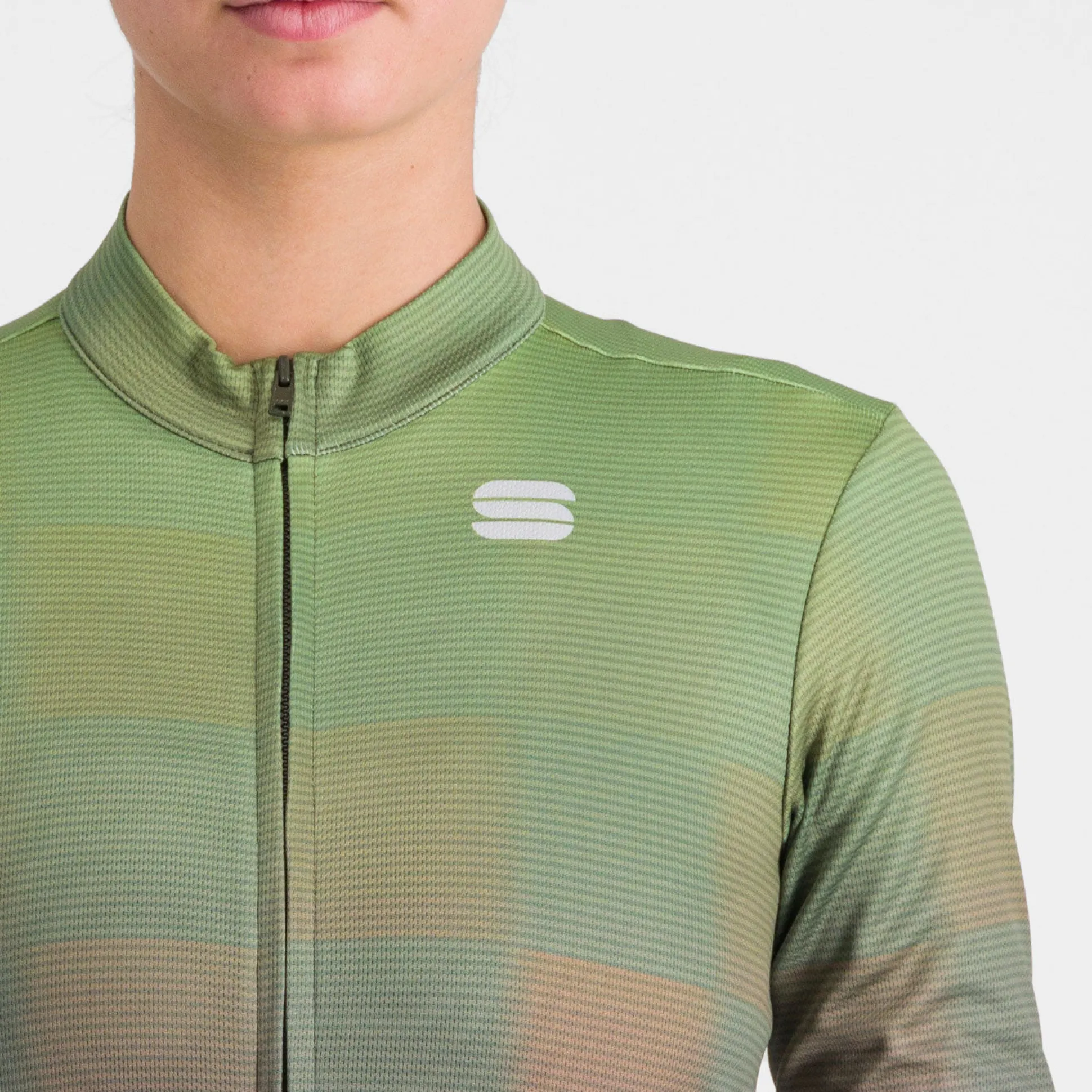 Maglia donna maniche lunghe Sportful Rocket - Verde