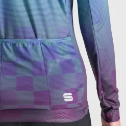 Maglia donna maniche lunghe Sportful Rocket - Azzurro