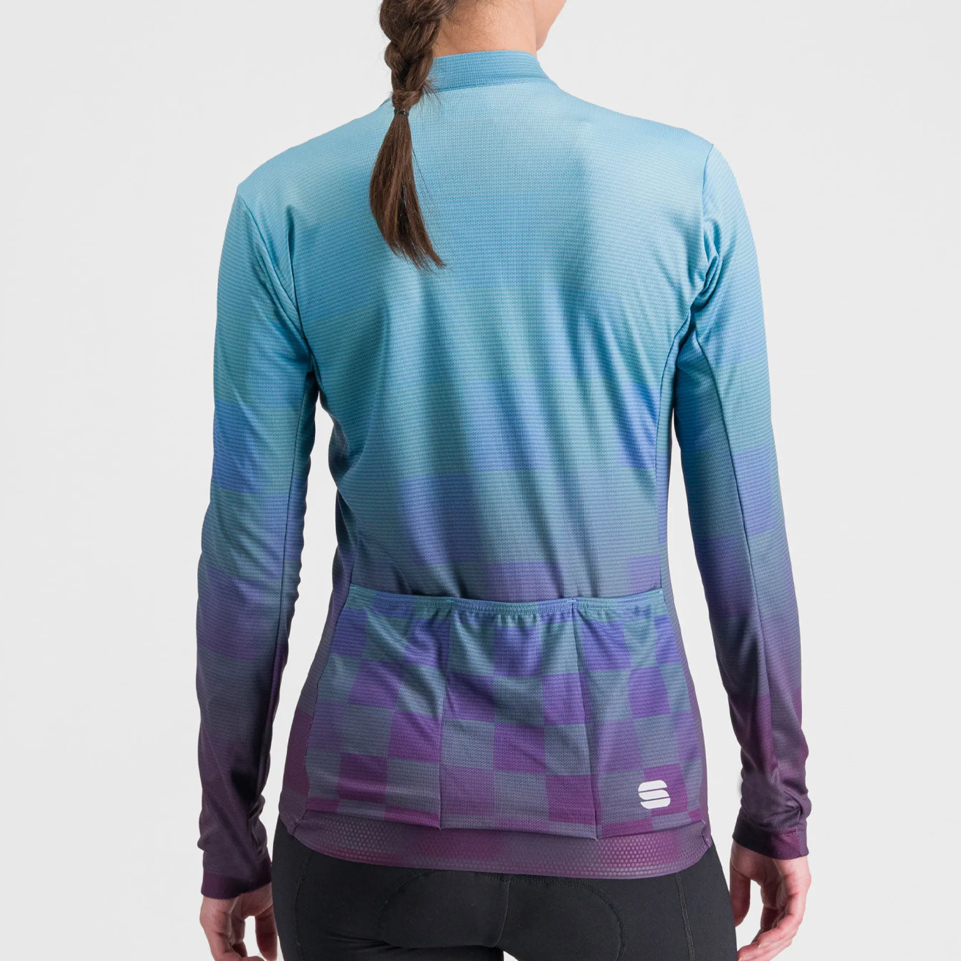 Maglia donna maniche lunghe Sportful Rocket - Azzurro