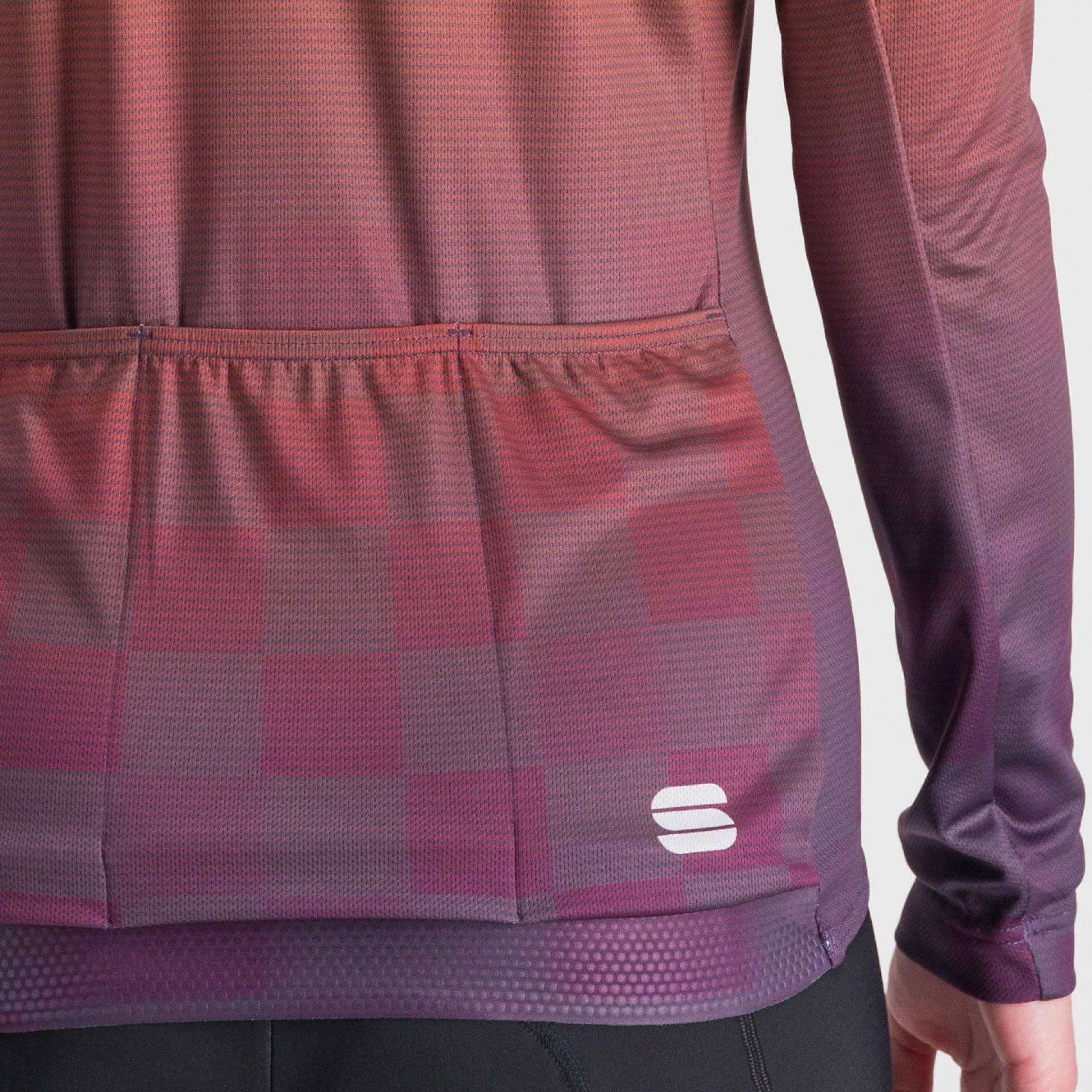 Maglia donna maniche lunghe Sportful Rocket - Rosso