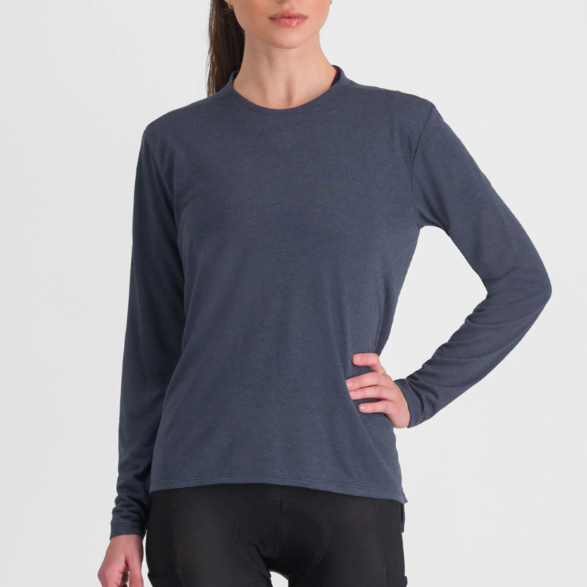 Maglia donna maniche lunghe Sportful Giara Tee - Blu