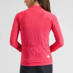 Maglia donna maniche lunghe Sportful Matchy - Rosa scuro