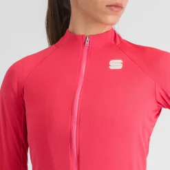 Maglia donna maniche lunghe Sportful Matchy - Rosa scuro