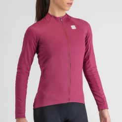 Maglia donna maniche lunghe Sportful Matchy - Viola chiaro